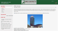 Desktop Screenshot of emeamarkets.com