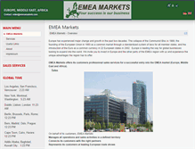 Tablet Screenshot of emeamarkets.com